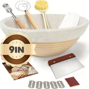 Panier levée pain levain 9 po kit démarrage fournitures boulange
