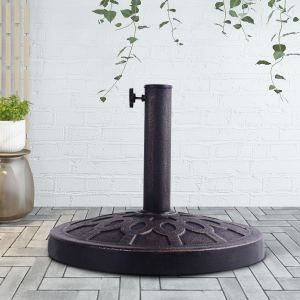 Base parasol patio 30lbs 18po extérieur lourd