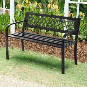 Banc Terrasse Cadre Acier