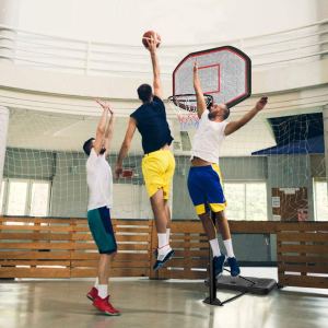 Panier basketball réglable 43" intérieur extérieur