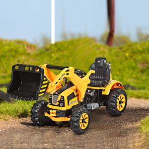 Camion enfant 12V batterie jaune