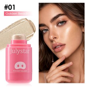 Poudre blush crème lèvres joues hydratante