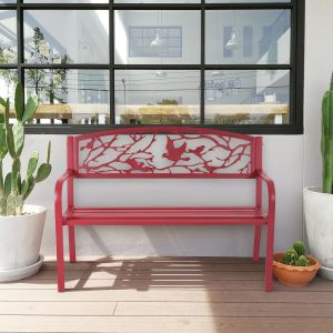 Banc de patio jardin parc extérieur