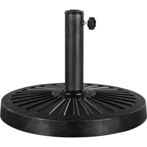 Base parapluie patio fonte 30 lb 18po - NOIR expédition Walmart