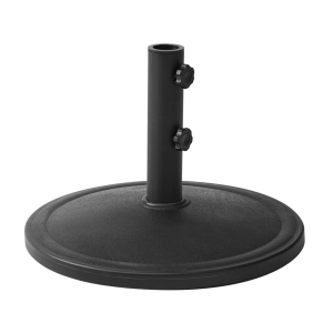Base parapluie acier rond 26 lbs gris anthracite, expédition Walmart