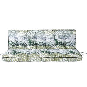 Coussin balançoire 63 po imperméable avec dossier-Bambou
