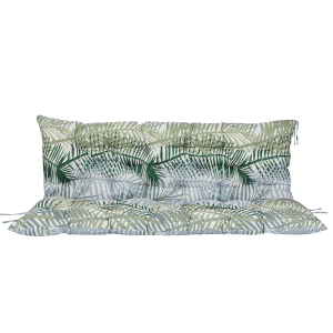 Coussin balançoire extérieure 70 po, imperméable, feuille bambou