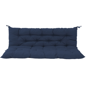 Coussin balançoire 60 po imperméable dossier bleu foncé