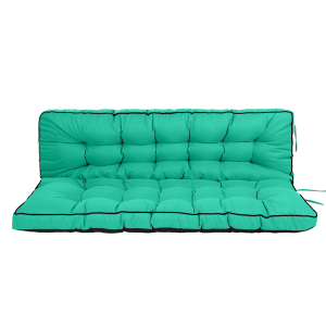 Coussin balançoire 55 po imperméable dossier bleu