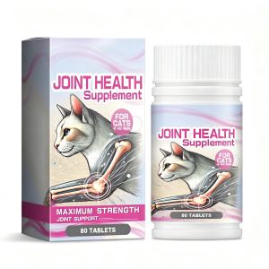 Comprimés santé articulaire chat, glucosamine, 80 unités
