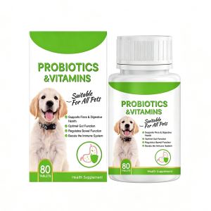 Comprimés probiotiques vitamines santé digestive animaux