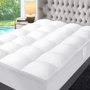Surmatelas refroidissant matelassé ultra-doux topper
