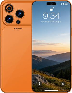 A17 déverrouillé 8GB 256GB, Android 15, 5G, 6800mAh