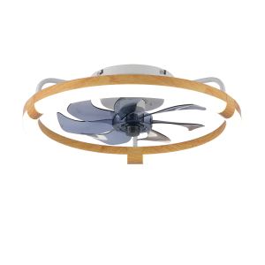 Ventilateur plafond 20po DEL 3000-6500K blanc mat, 6 vitesses