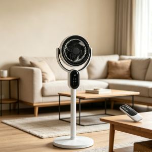 Ventilateur 40W télécommande 3 vitesses 12h minuteur