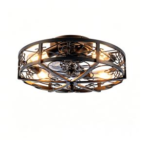 Ventilateur plafond 20 po télécommande 6 vitesses
