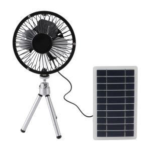 Ventilateur solaire 10W panneau silicium monocristallin poulailler VR