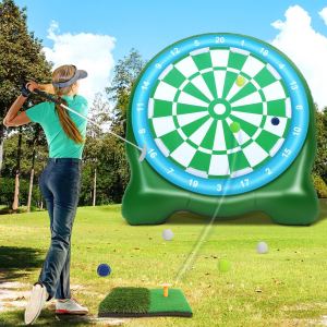 Tapis golf entraînement 5x4 pi, antidérapant, practice