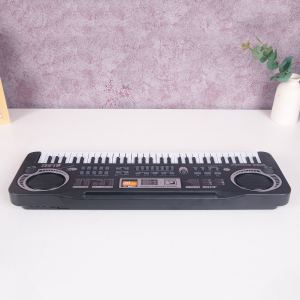 Clavier électronique 61 touches piano enfants instrument musique noir