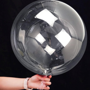 Ballons Bobo 20 po transparent 10 pc - Décoration