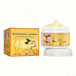 Crème corps amincissante gingembre anti-cellulite, 50g