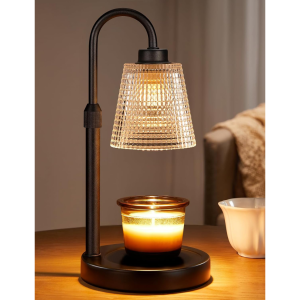 Lampe chauffe-chandelle minuterie ajustable cadeaux femme maison