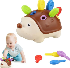 Hedgehog Educational Toy Set1Hedgehog And 10 Colorful Numbered Quills Ideal Birthday Or Christmas Gift For Toddlers Aged 1 -3