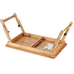 Table portable pliable bambou CompuLaptop 50*30