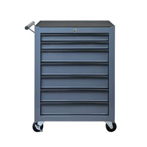 Coffre à outils roulant 7 tiroirs 20po acier gris