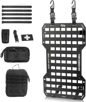 Panneaux Molle Tactical 17515 Organisateur Siège Outils Lampe
