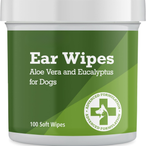 Lingettes nettoyage oreilles chien