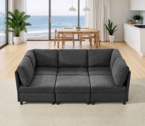 Canapé sectionnel modulaire coin configurable