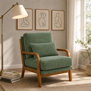 Chaise longue en bois