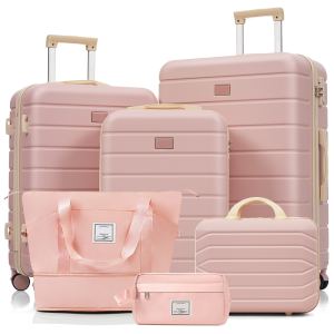 Travelpro Max ensemble 6 valises TSA, rose
