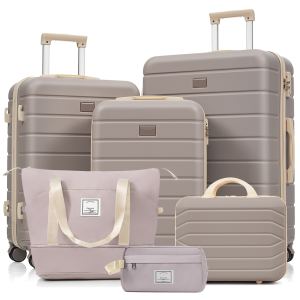 Travelpro Max Valises 6 pcs TSA verrous brun