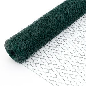 Grillage hexagonal galvanisé pour poulailler et jardin