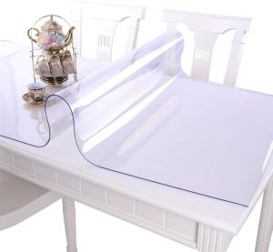 Protège-bureau 48x71", PVC transparent, imperméable