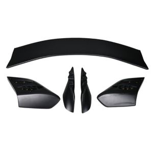 Aileron coffre Civic X 10e Honda 17-21 noir ABS non peint