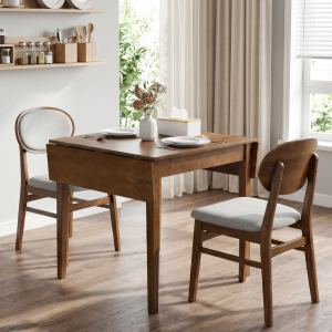 Table salle à manger extensible 31-47po bois 4 personnes noyer