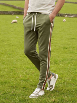 Pantalon casual homme tendance cordon anti-plis