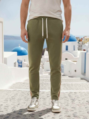 Pantalon casual homme tendance, droit, velours côtelé, ajusté, anti-froissement