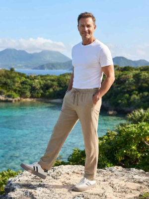 Casual Pants, Trendy And Fashionable Casual Pants, Men's Pants, Men's Pants, Long Pants, Straight Pants, Corduroy Casual Pants, Tight-fitting Casual Pants, Anti-wrinkle Casual Pants, 9-inch Pants, Men