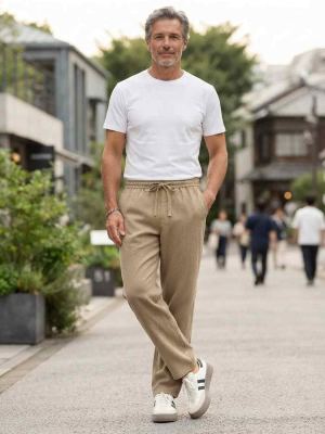 Casual Pants, Trendy And Fashionable Casual Pants, Men's Pants, Men's Pants, Long Pants, Straight Pants, Corduroy Casual Pants, Tight-fitting Casual Pants, Anti-wrinkle Casual Pants, 9-inch Pants, Men