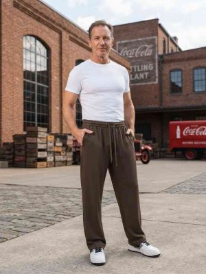 Pantalon casual homme tendance corduroy antirides