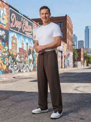 Casual Pants, Trendy And Fashionable Casual Pants, Men's Pants, Men's Pants, Long Pants, Straight Pants, Corduroy Casual Pants, Tight-fitting Casual Pants, Anti-wrinkle Casual Pants, 9-inch Pants, Men