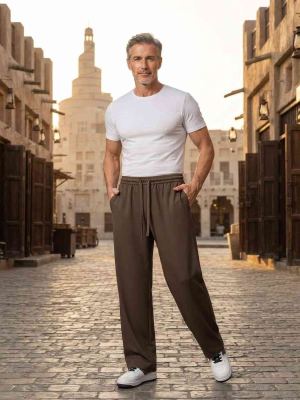 Casual Pants, Trendy And Fashionable Casual Pants, Men's Pants, Men's Pants, Long Pants, Straight Pants, Corduroy Casual Pants, Tight-fitting Casual Pants, Anti-wrinkle Casual Pants, 9-inch Pants, Men