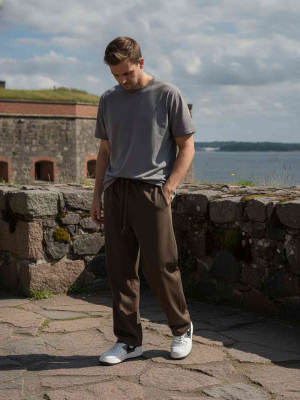 Pantalon casual homme tendance corduroy