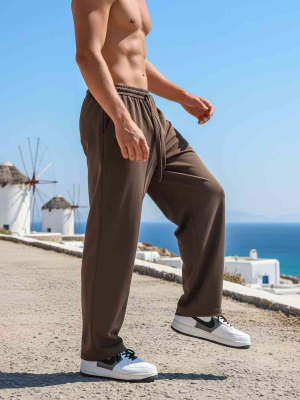 Pantalon casual homme tendance, jambes longues, corduroy, 9 po
