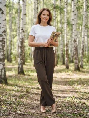 Pantalon long femme décontracté, jambe droite, sport, cordon de serrage
