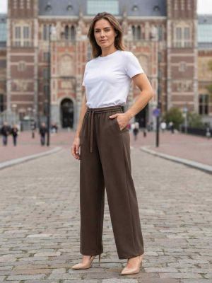 Ladies Long Trousers, Straight Leg Pants, Women Casual Pants, Casual Pants, Women Pants, Sports Pants, Women's Long Pants, Sweatpants, Casual Drawstring Pants Women Everyday Wear Bottoms